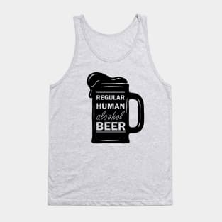 Regular Human Alcohol Beer Tank Top